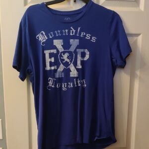 Express Blue Graphic Tee